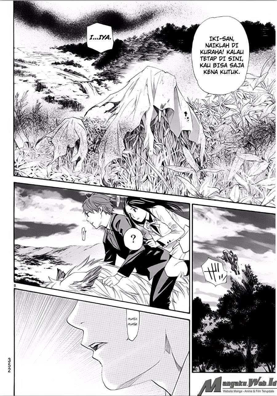 Noragami Bab 65 halaman 8