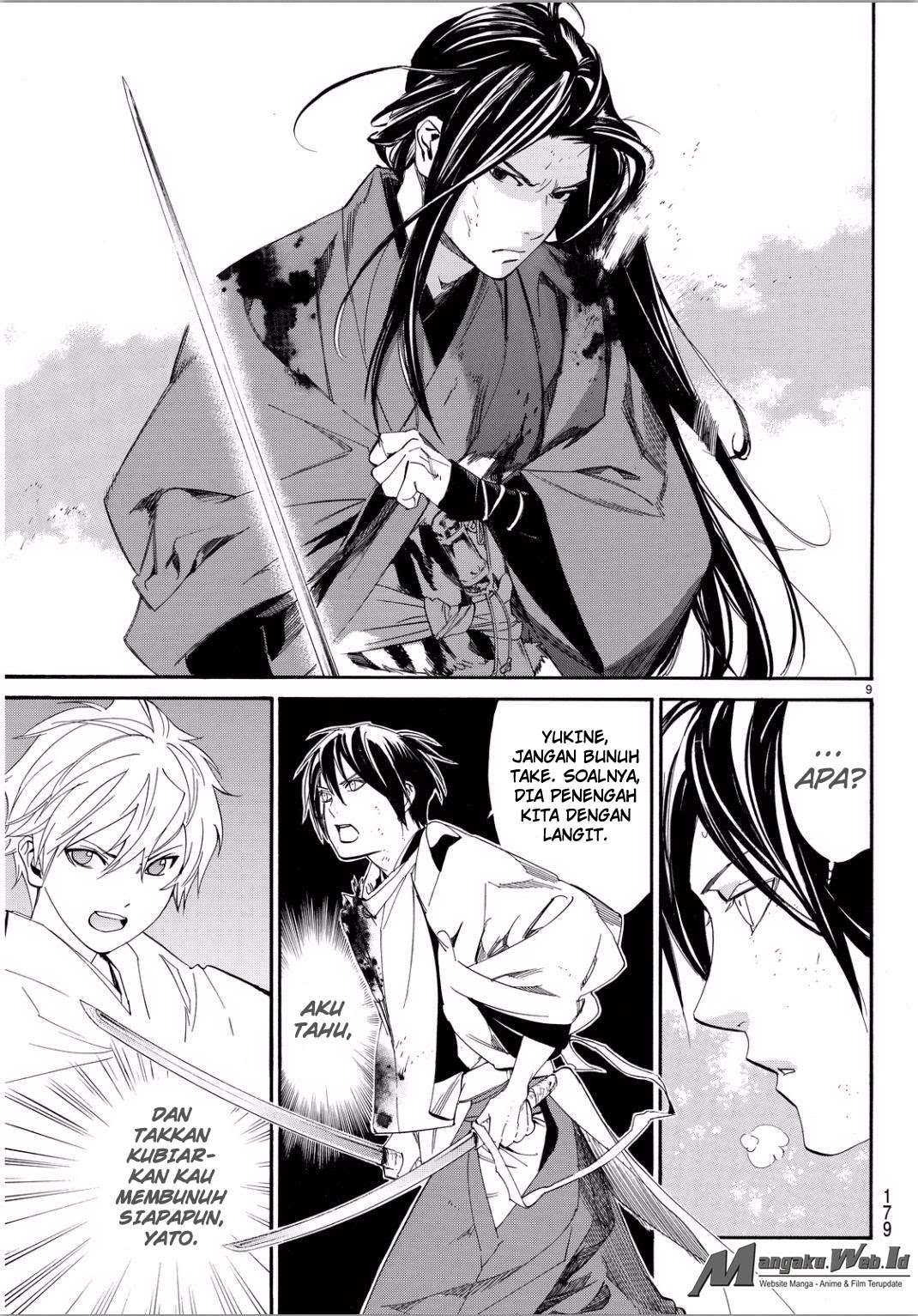 Noragami chapter 66 halaman 9