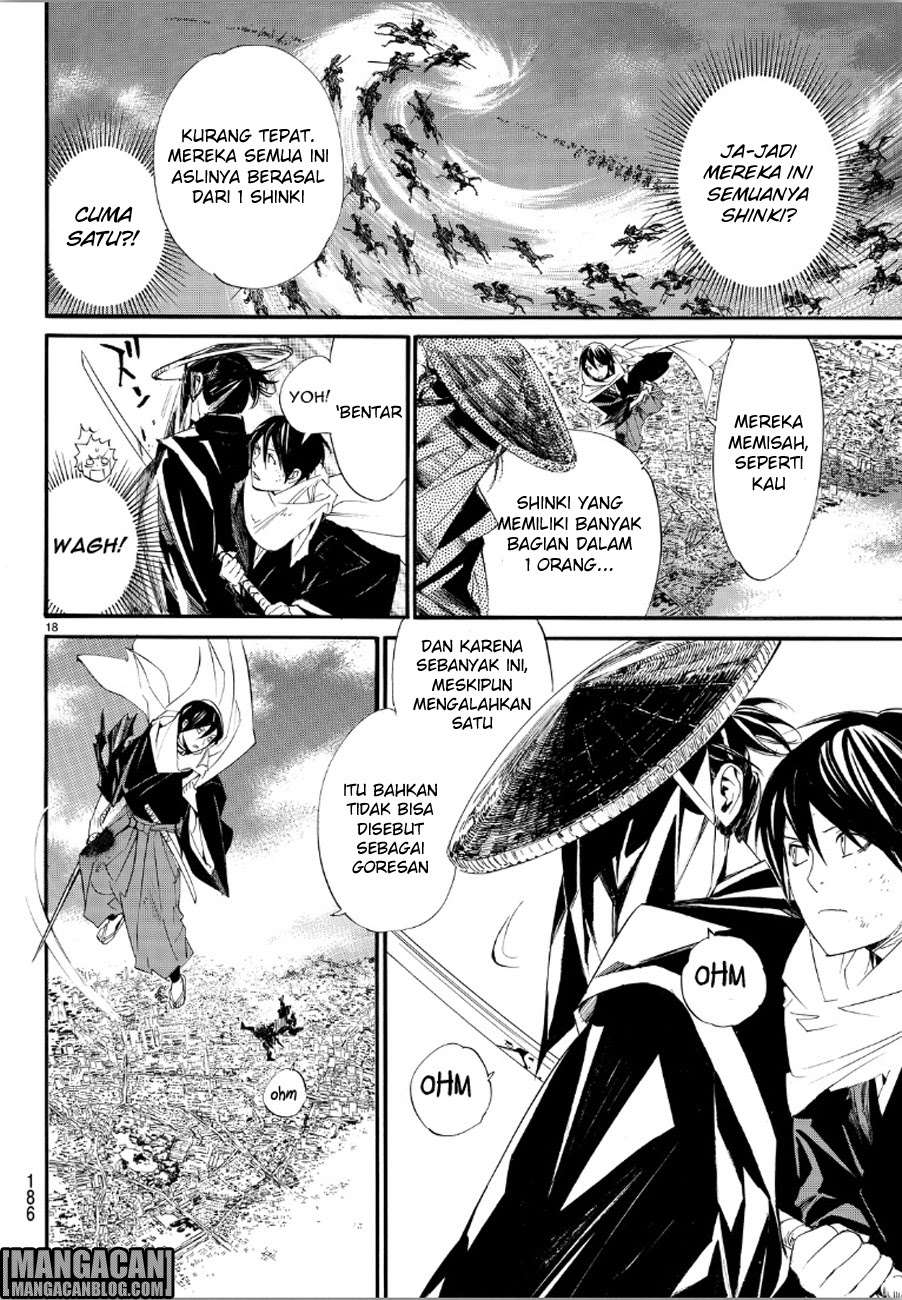 Noragami Bab 69 halaman 18