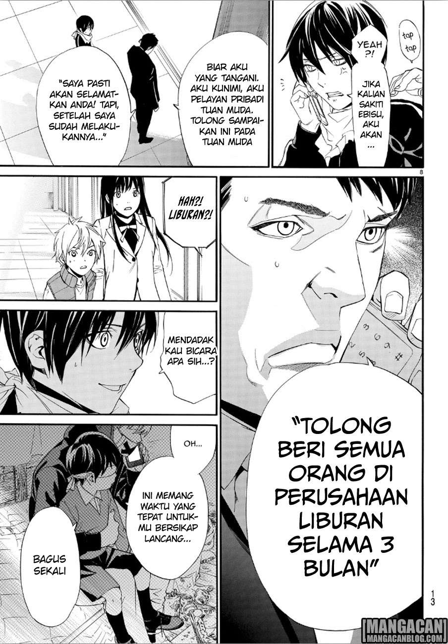 Noragami Bab 73 halaman 8