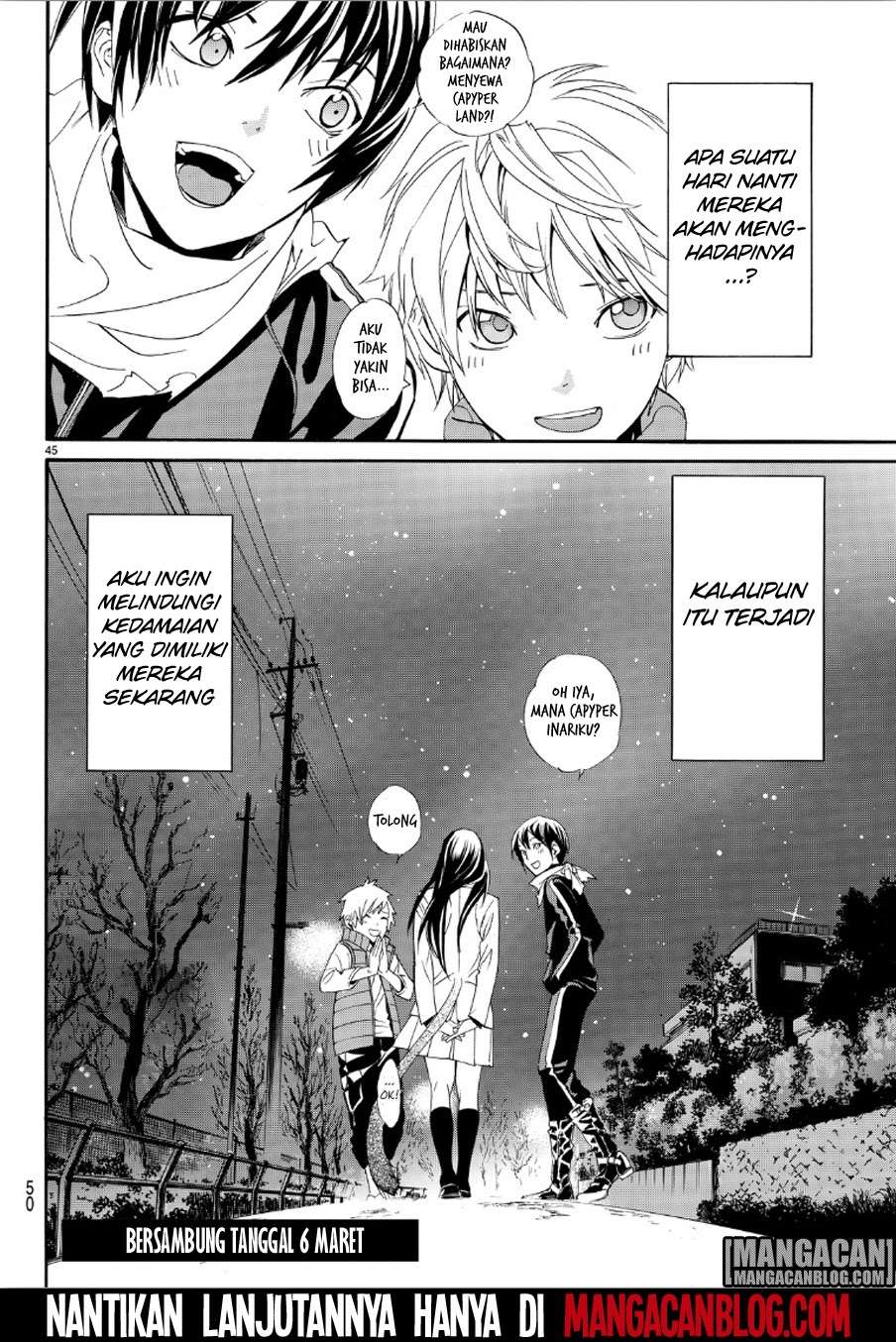 Noragami Bab 73 halaman 44