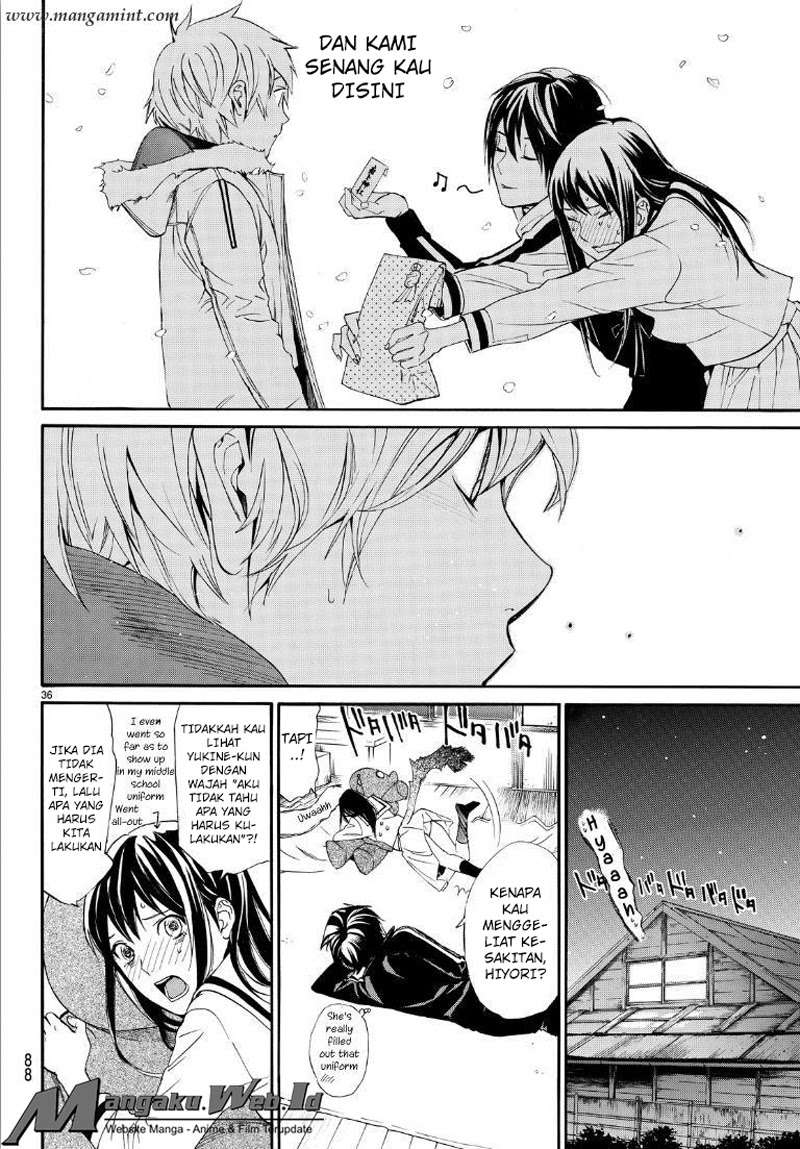Noragami Bab 74 halaman 36