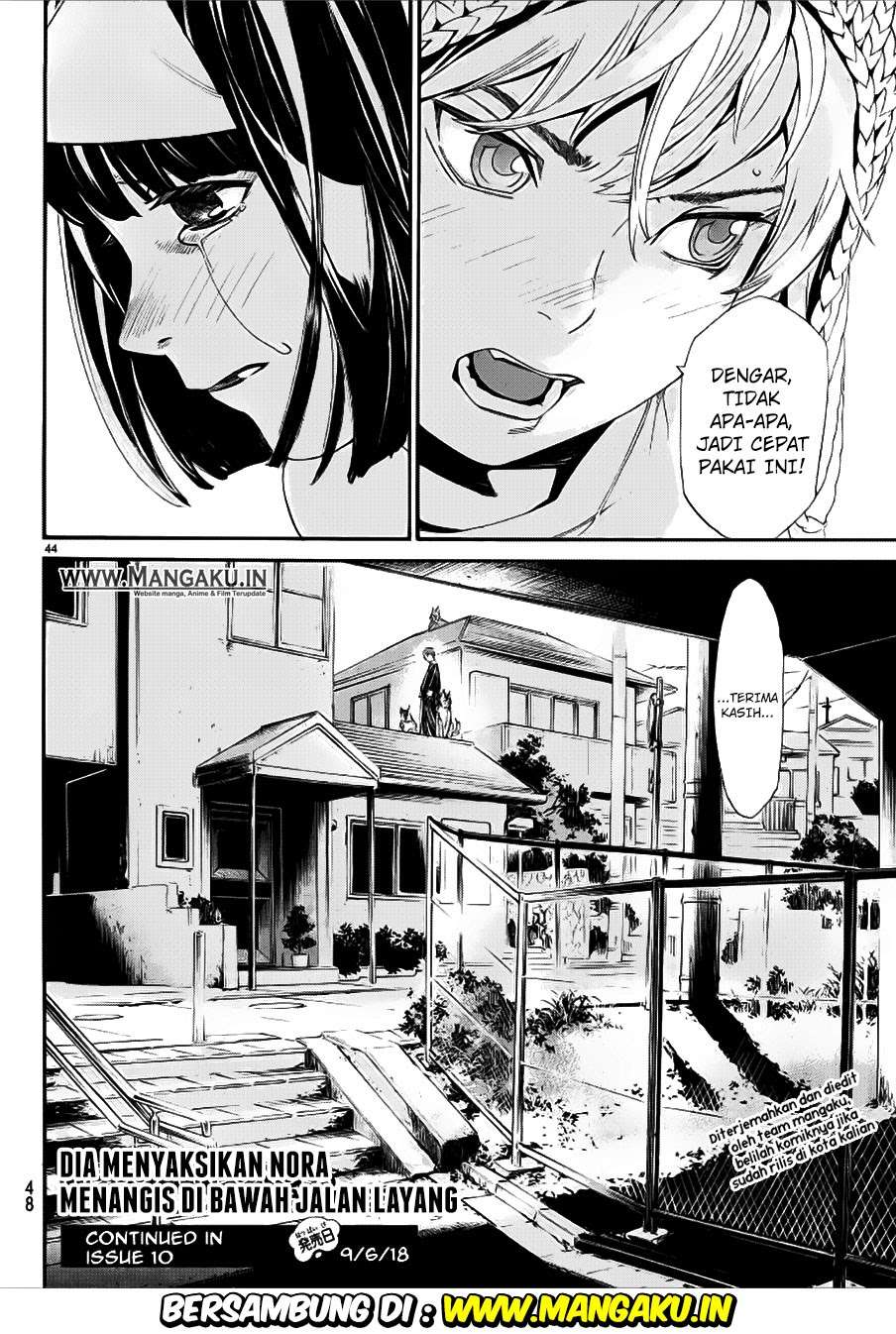 Noragami Bab 77 halaman 44
