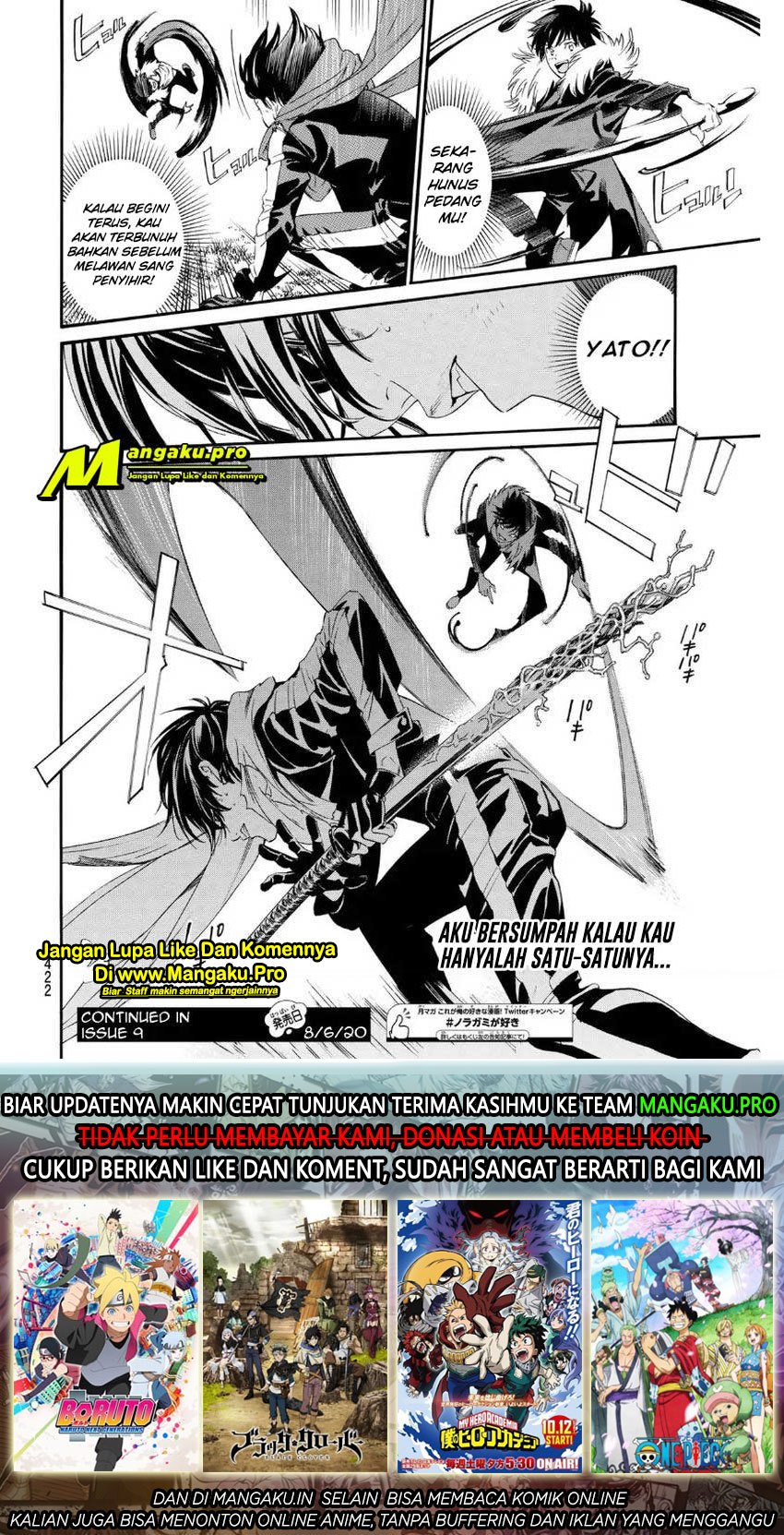 Noragami Bab 89 halaman 15
