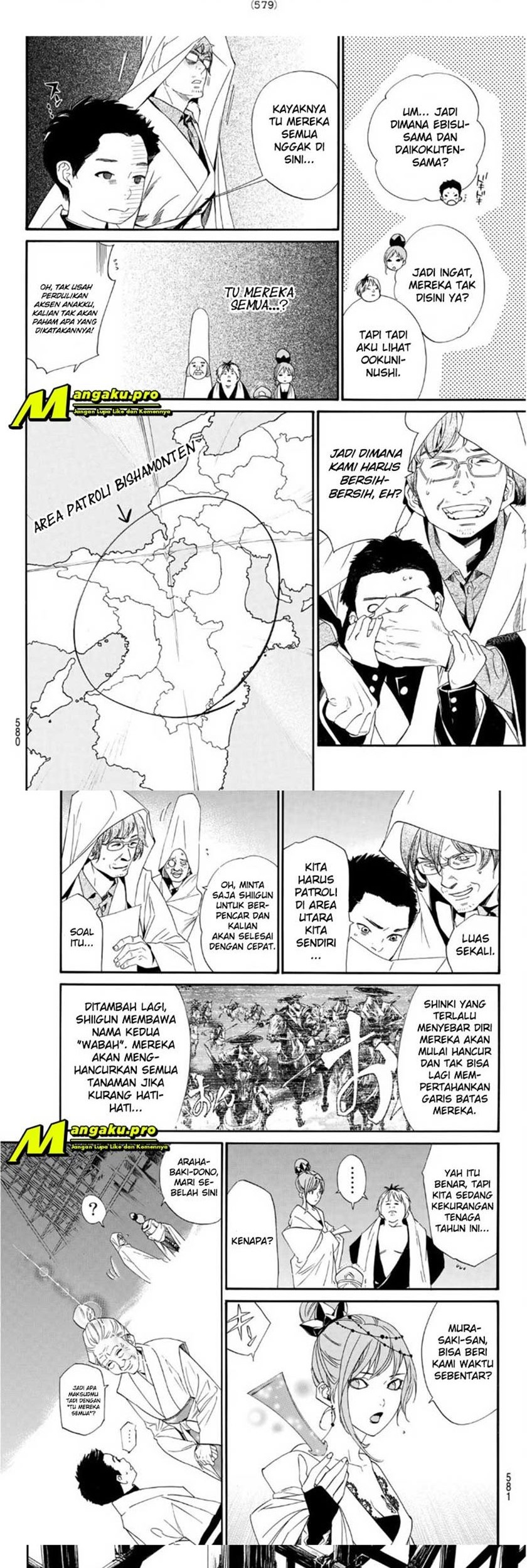Noragami Bab 93 halaman 3