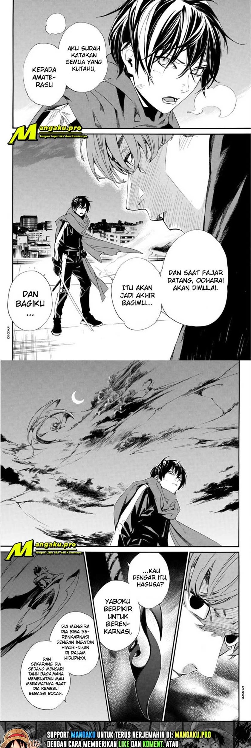 Noragami Bab 93 halaman 8