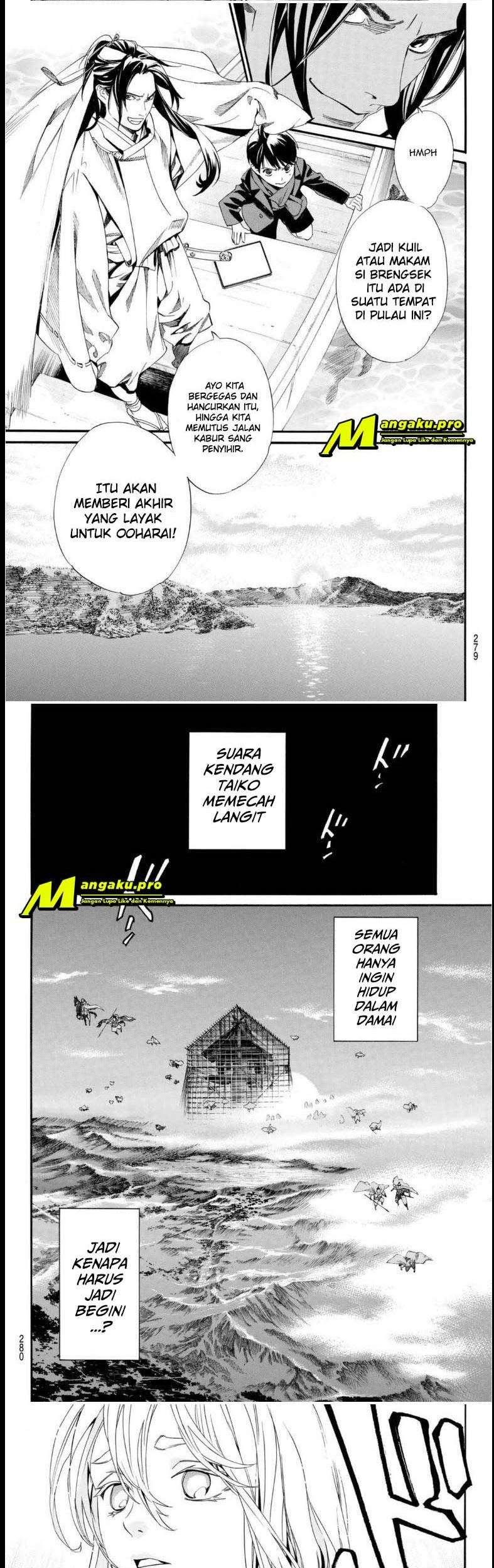Noragami Bab 95 halaman 7