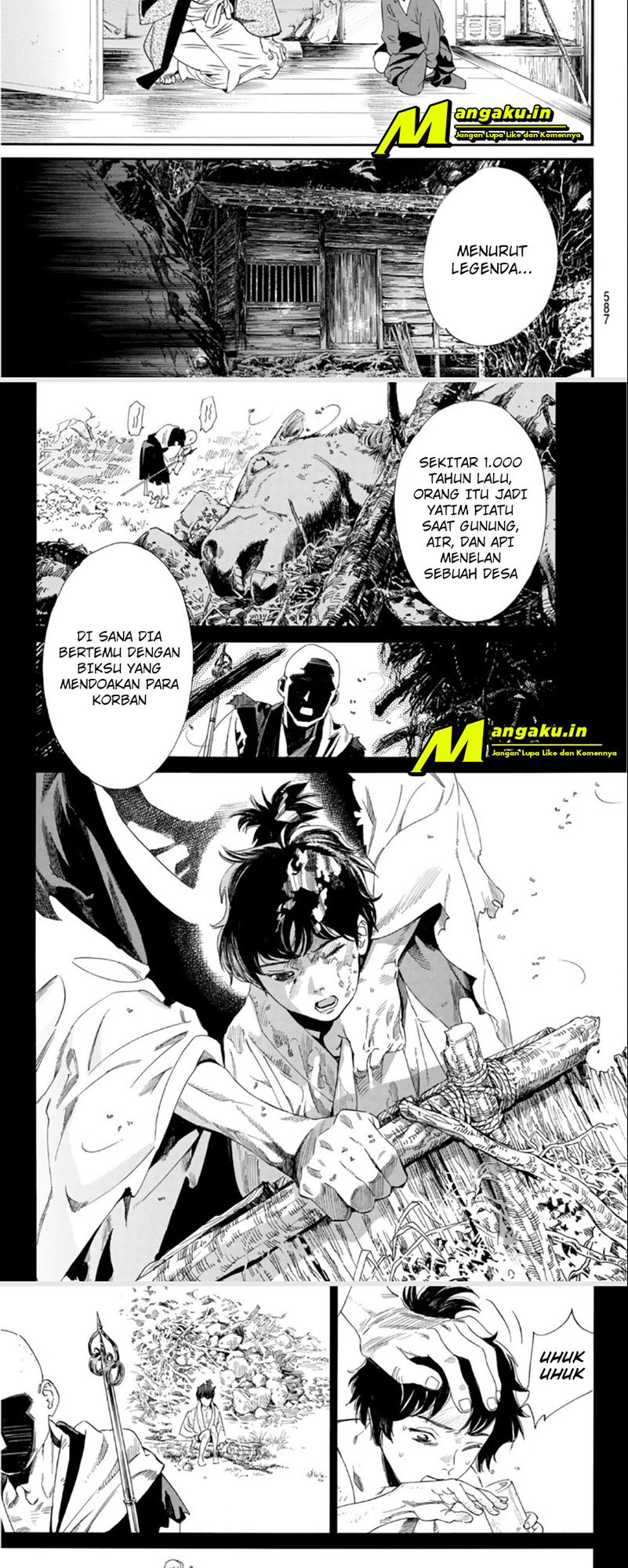 Noragami Bab 97.2 halaman 8