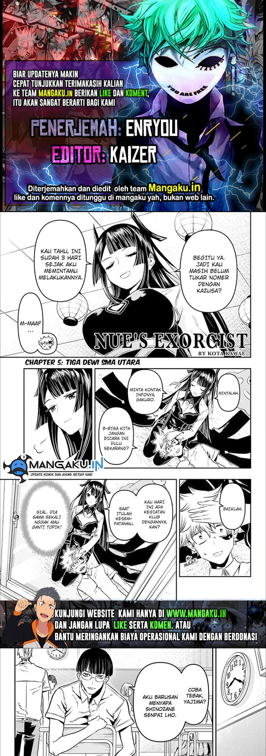Nue’s Exorcist chapter 05 halaman 1