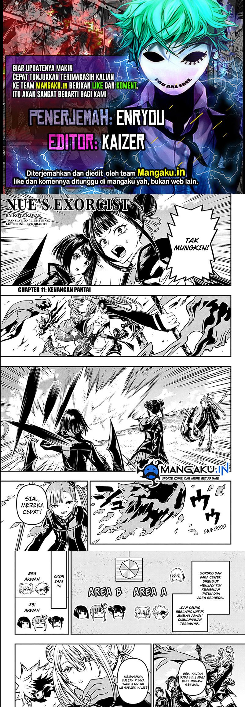 Nue’s Exorcist Bab 11 halaman 1
