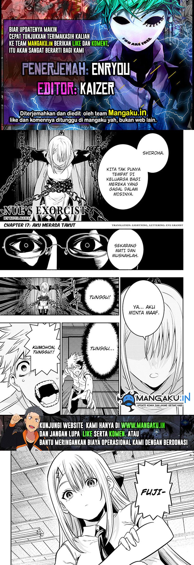 Nue’s Exorcist chapter 17 halaman 1