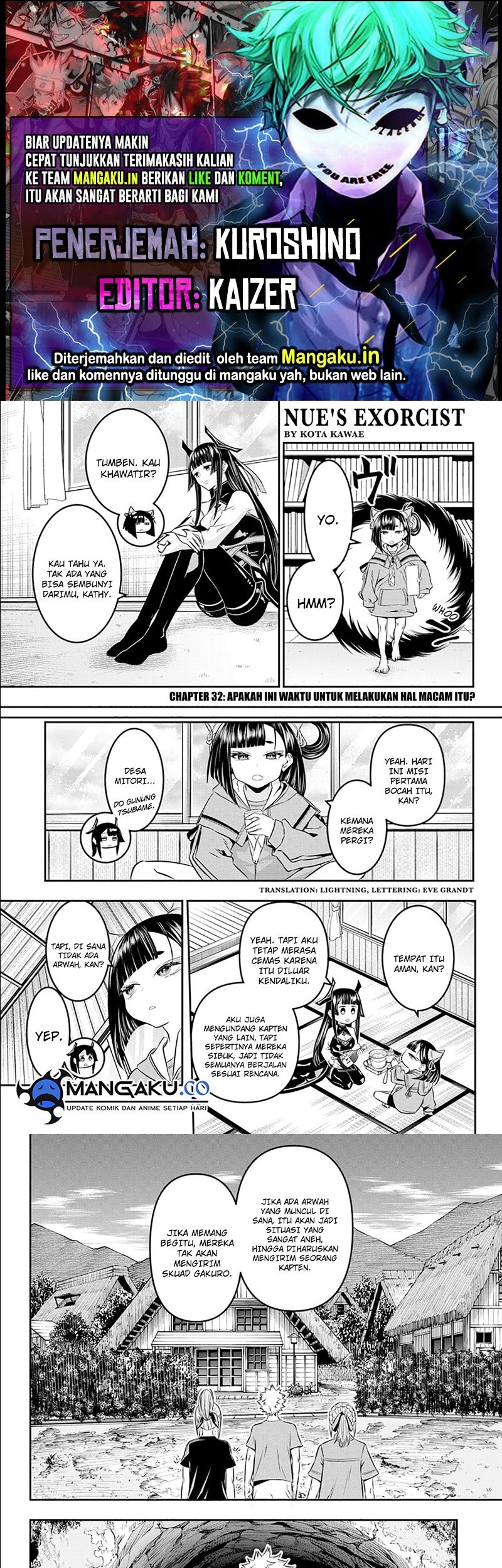 Nue’s Exorcist Bab 32 halaman 1