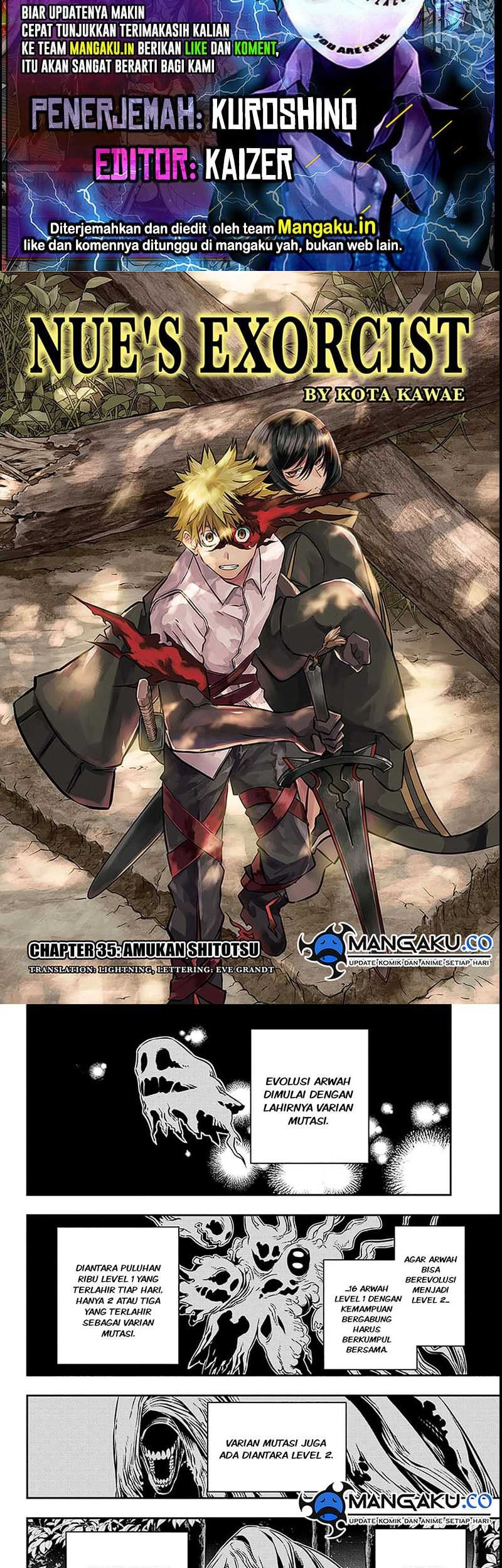 Nue’s Exorcist chapter 35 halaman 1