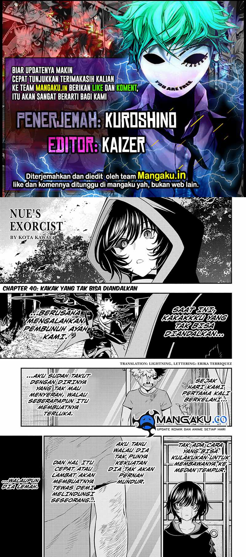Nue’s Exorcist Bab 40 halaman 1