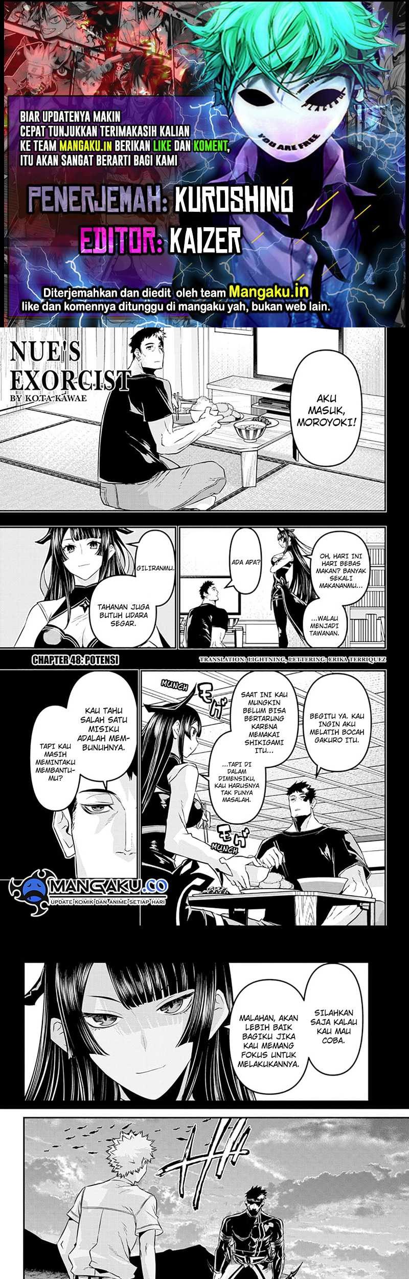Nue’s Exorcist chapter 48 halaman 1