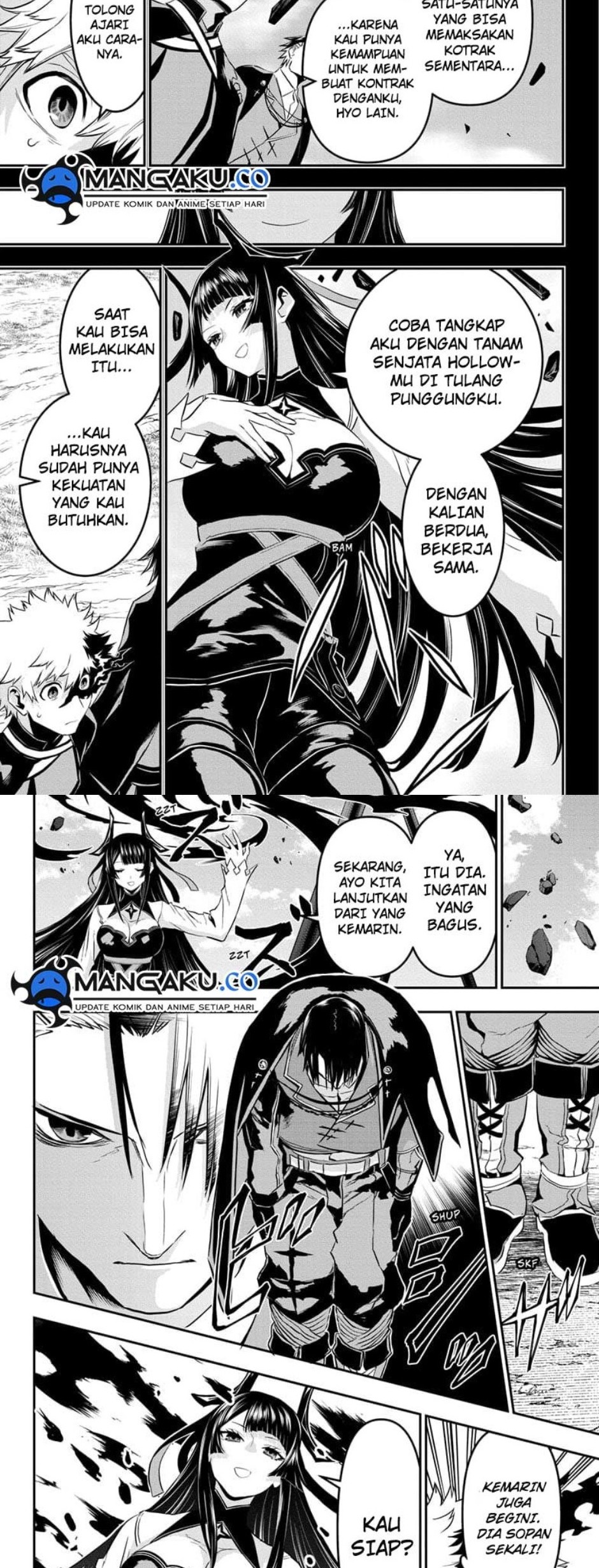 Nue’s Exorcist chapter 69 halaman 8