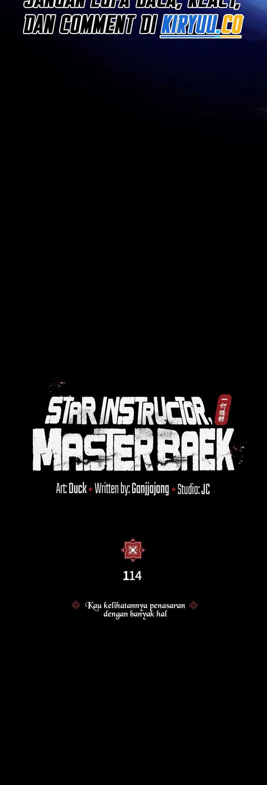 Number One Star Instructor Master Baek Bab 114 halaman 4