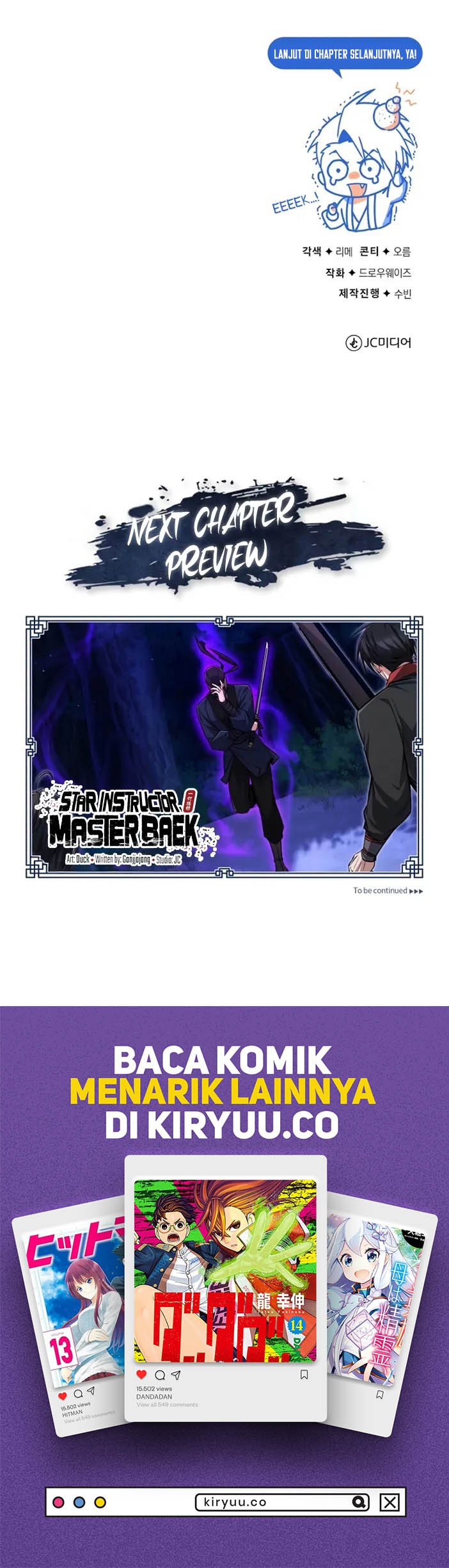 Number One Star Instructor Master Baek Bab 131 halaman 82