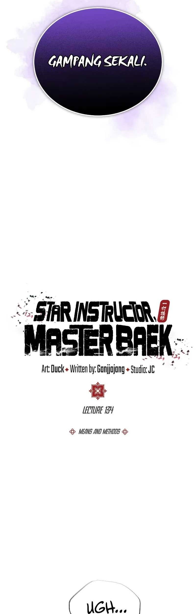 Number One Star Instructor Master Baek Bab 134 halaman 7