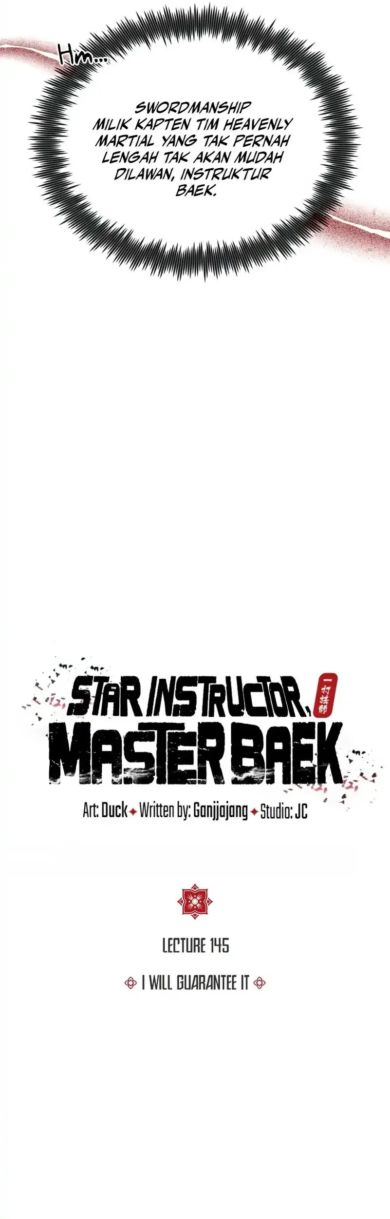 Number One Star Instructor Master Baek Bab 145 halaman 27