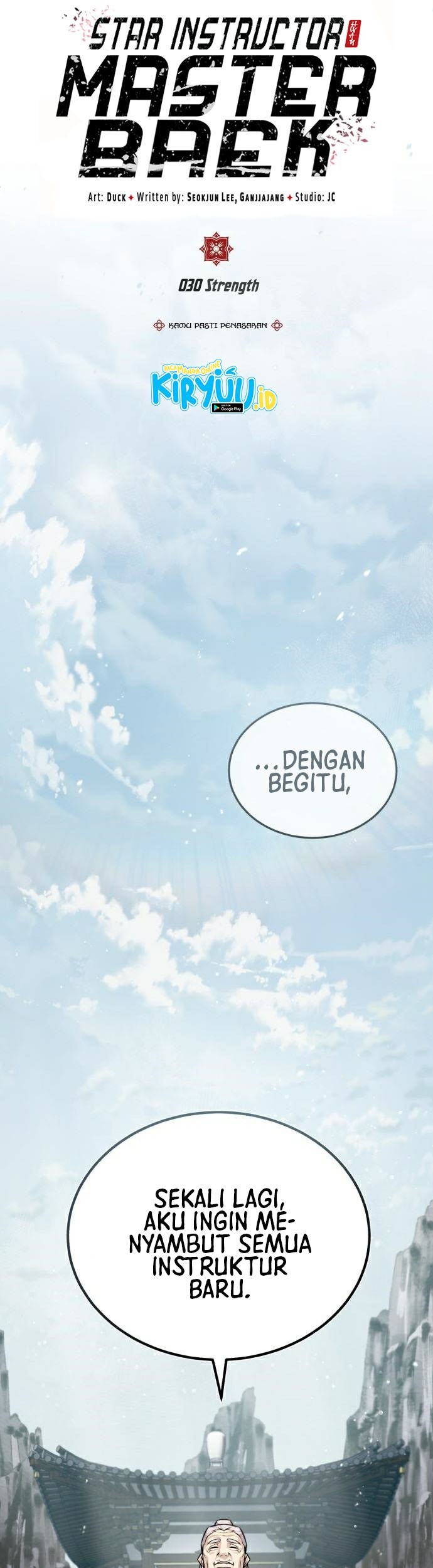 Number One Star Instructor Master Baek Bab 30 halaman 8