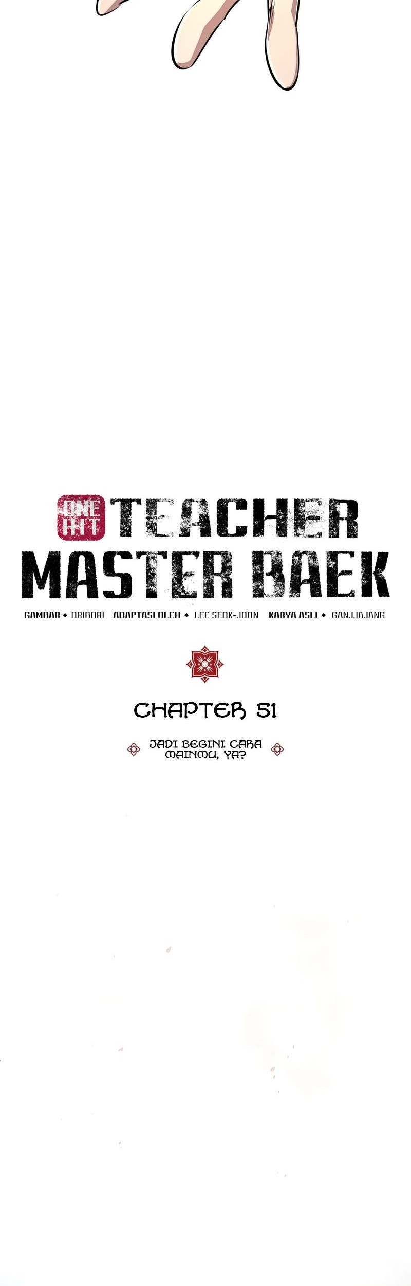 Number One Star Instructor Master Baek Bab 51 halaman 34