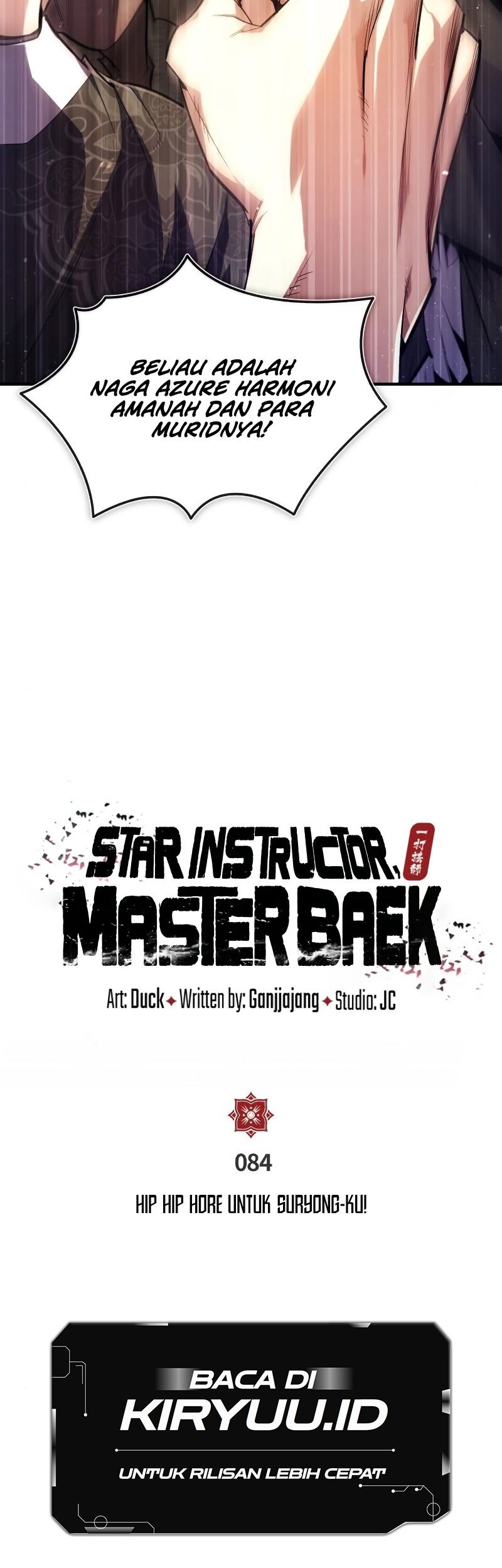 Number One Star Instructor Master Baek Bab 84 halaman 7
