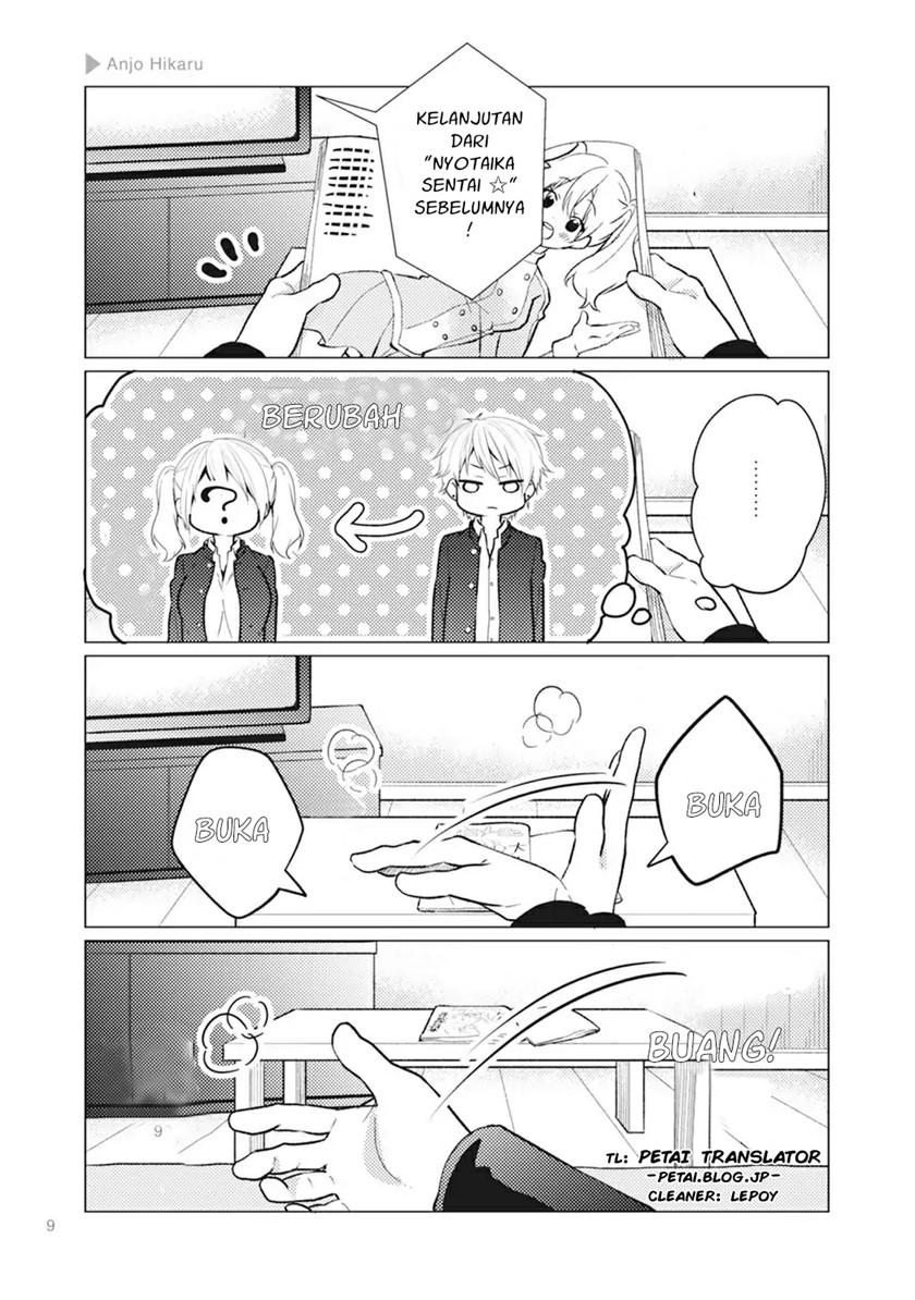 Nyotaika Plus Kanojo Bab 01 halaman 7