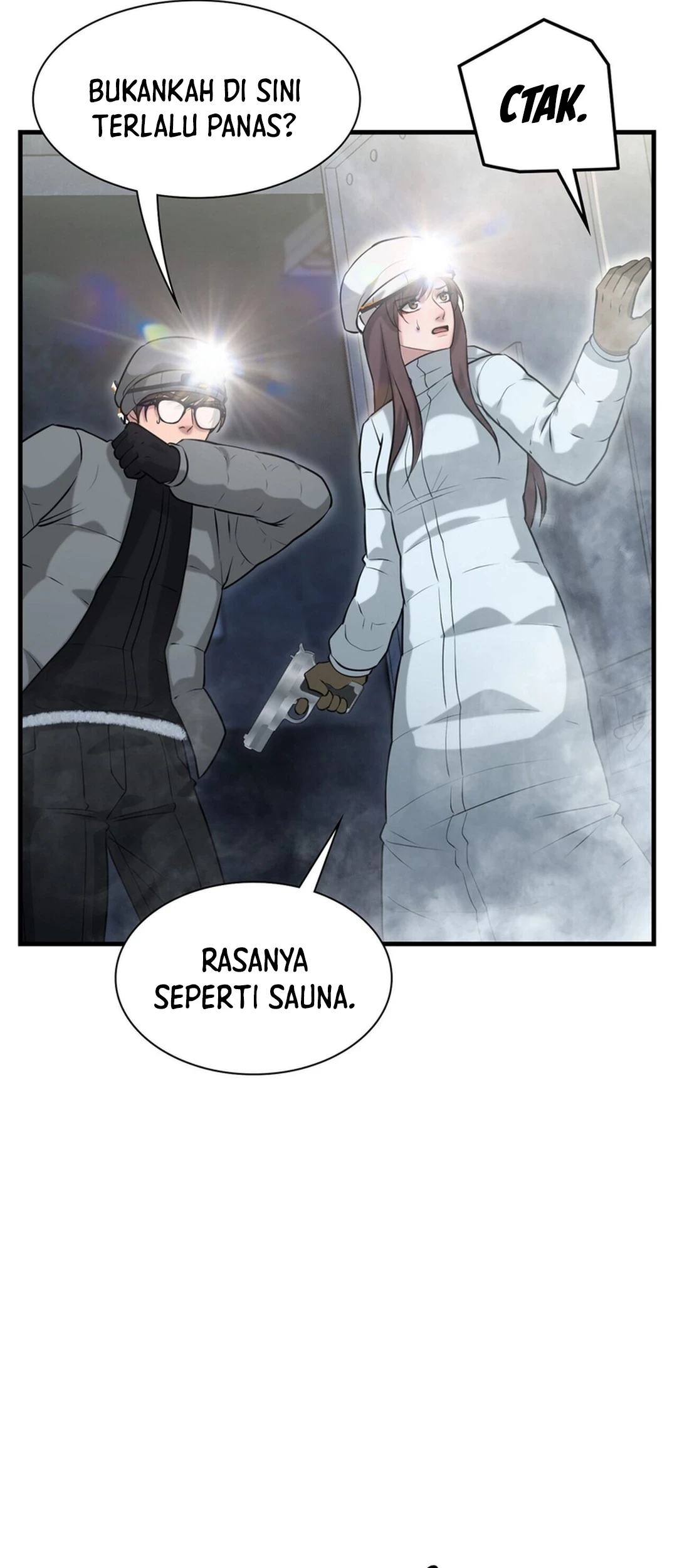 Office Worker in the Ice Age Apocalypse chapter 49 halaman 45
