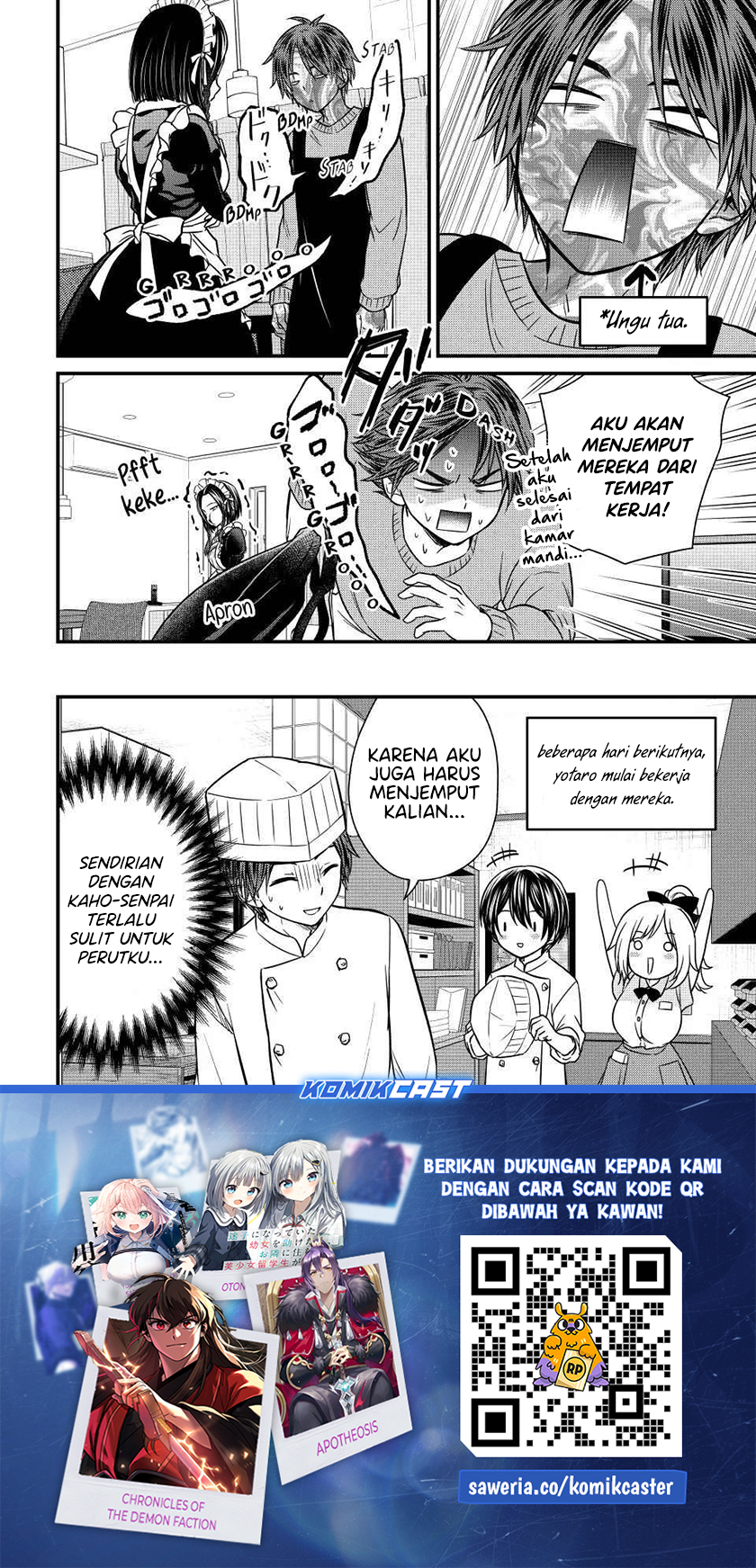 Ojousama no Shimobe chapter 129 halaman 17