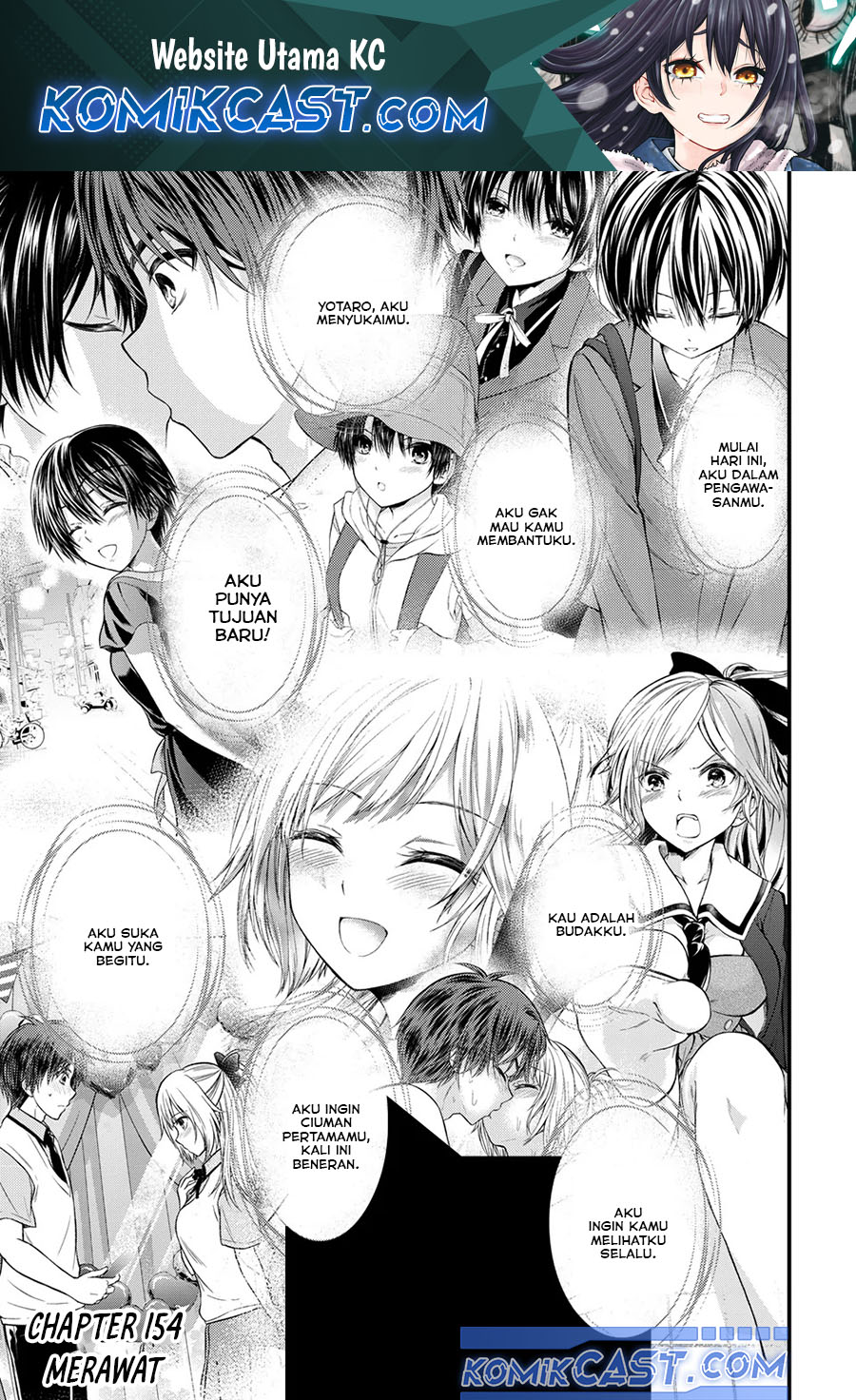 Ojousama no Shimobe Bab 154 halaman 1