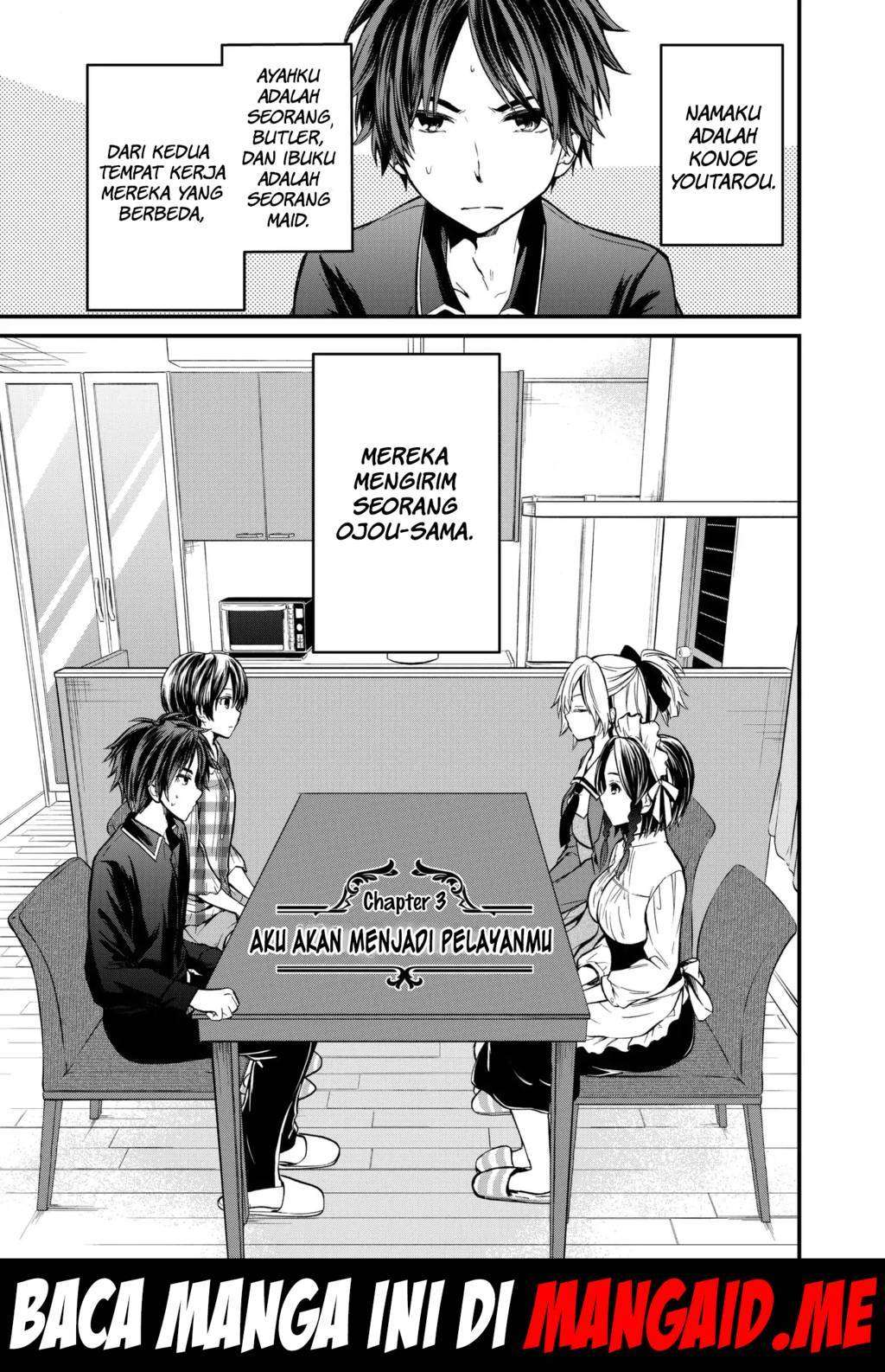 Ojousama no Shimobe chapter 3 halaman 2