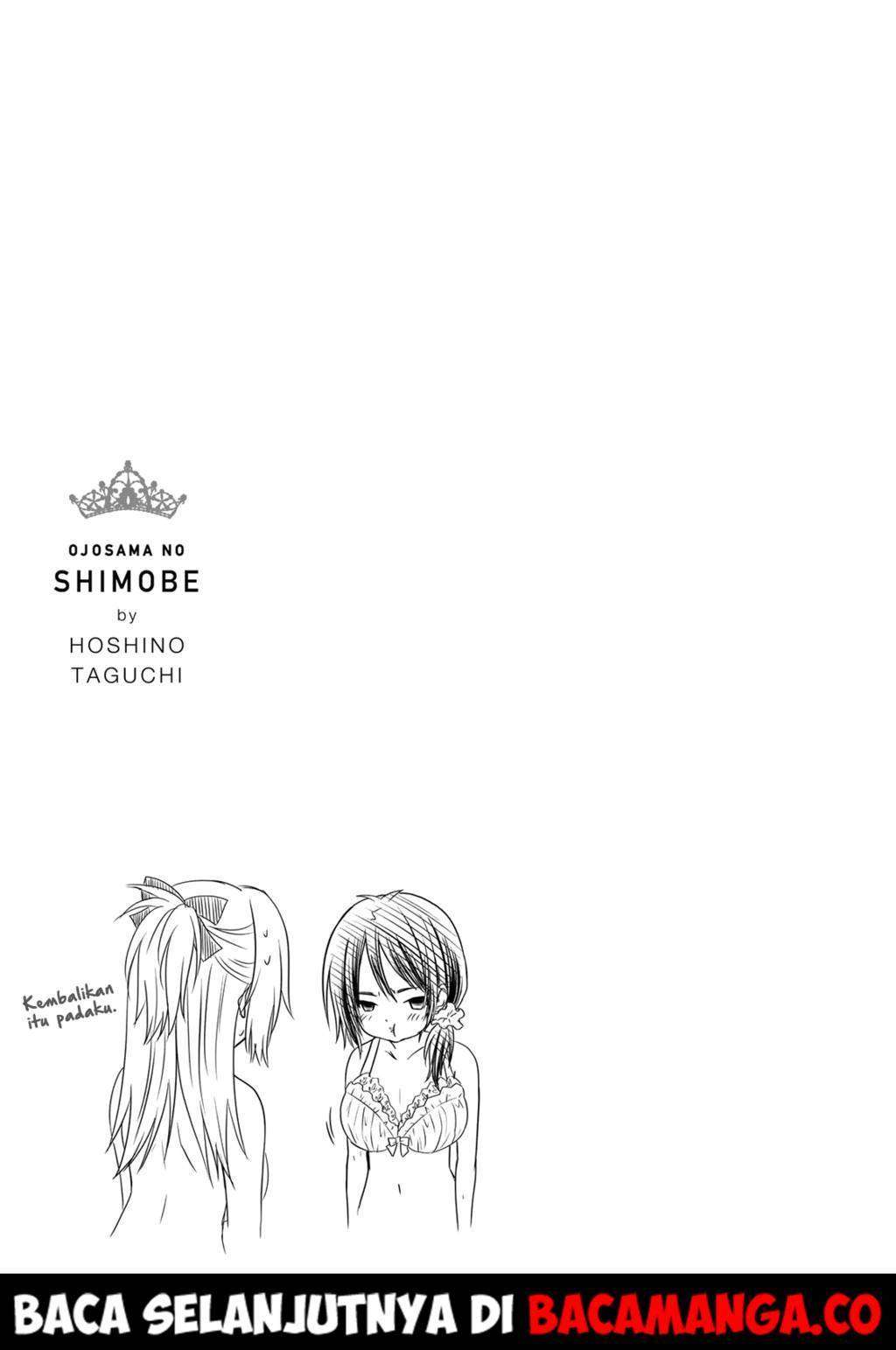 Ojousama no Shimobe Bab 37 halaman 21