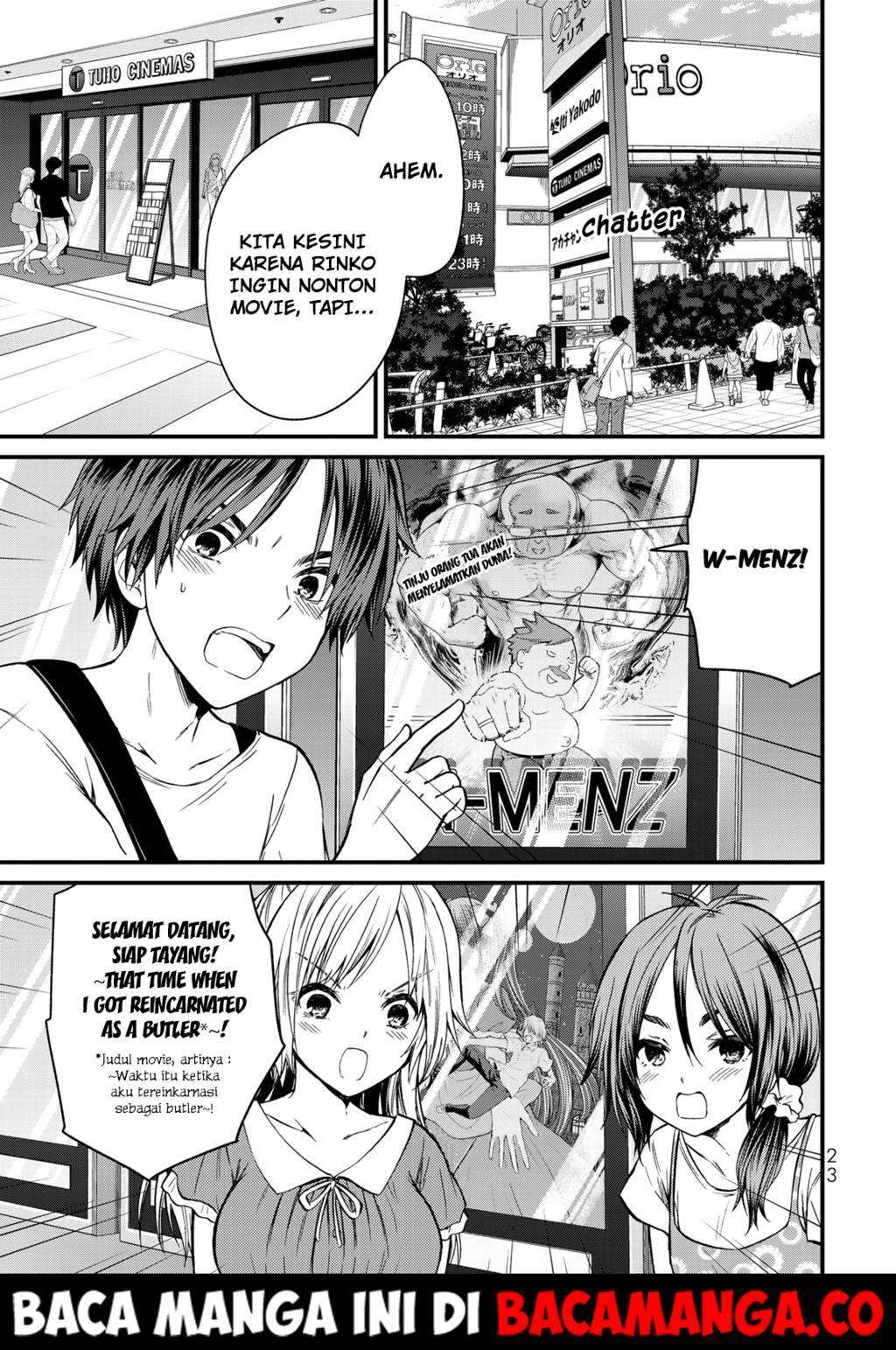 Ojousama no Shimobe Bab 38 halaman 1