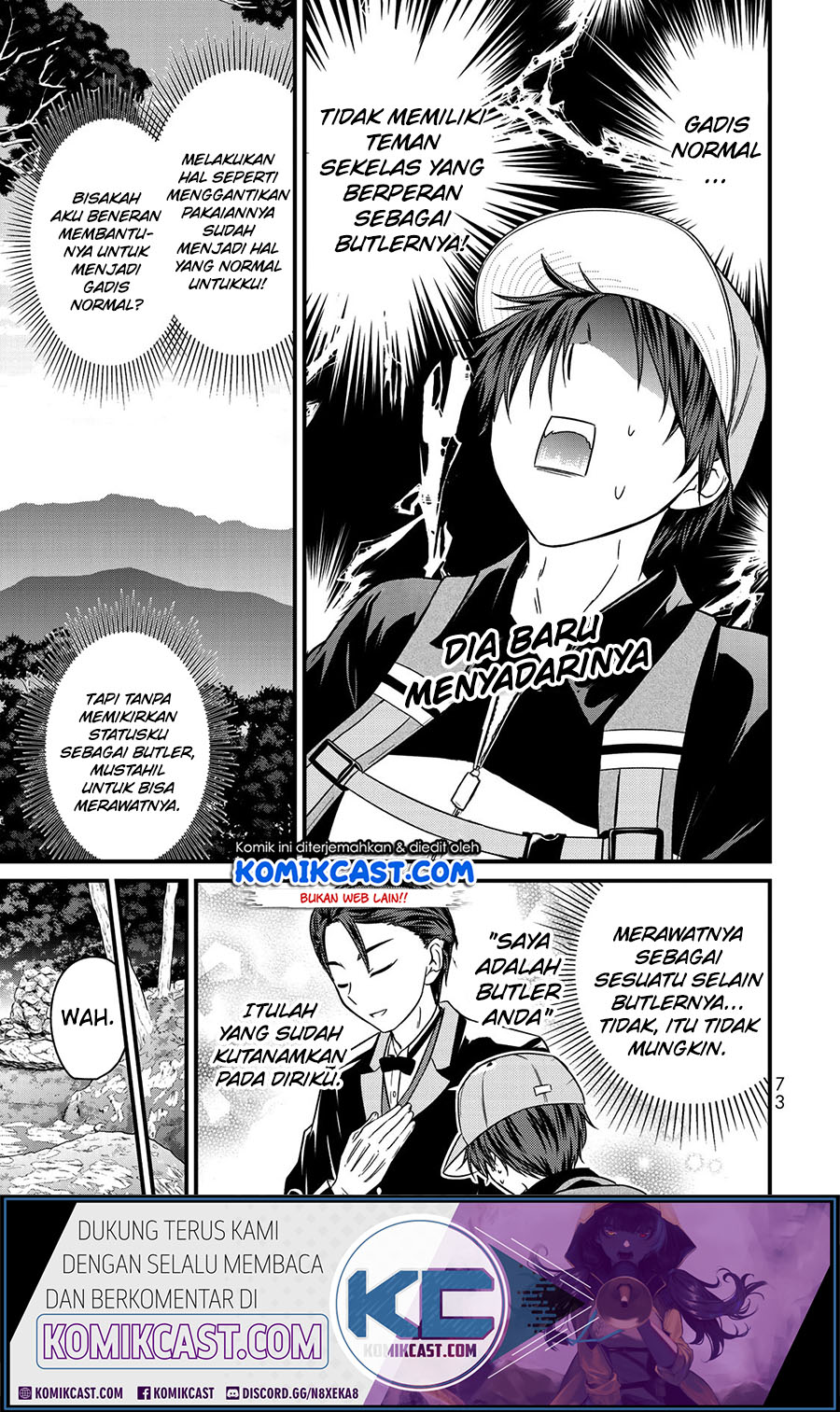 Ojousama no Shimobe Bab 58 halaman 8