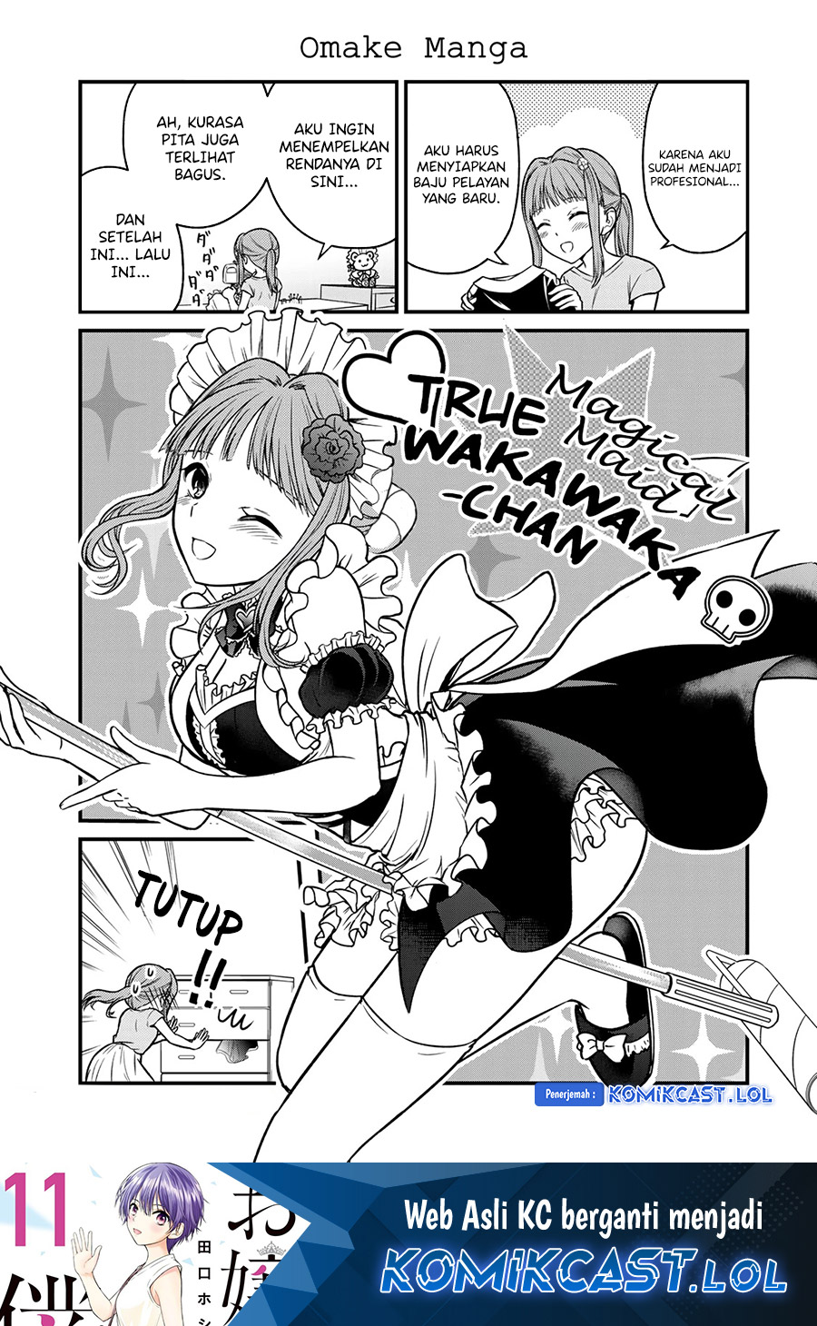 Ojousama no Shimobe chapter 89.5 halaman 8