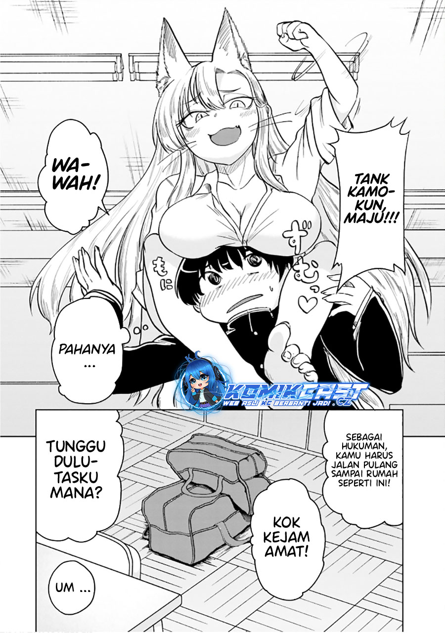 Okitsune Gal Katabami-san Bab 04.5 halaman 6