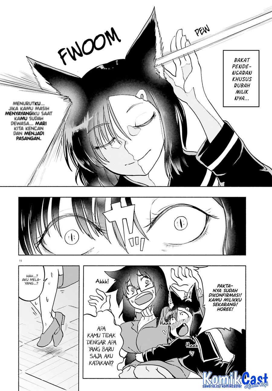 Okitsune Gal Katabami-san chapter 13 halaman 14
