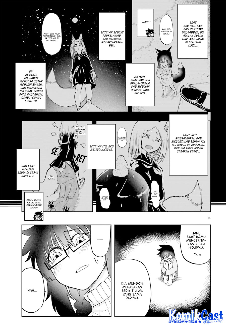 Okitsune Gal Katabami-san Bab 16 halaman 5