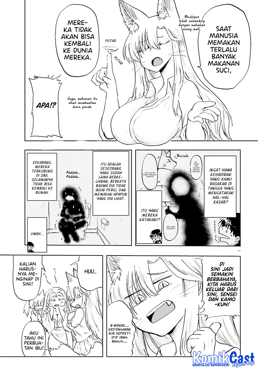 Okitsune Gal Katabami-san Bab 16 halaman 9