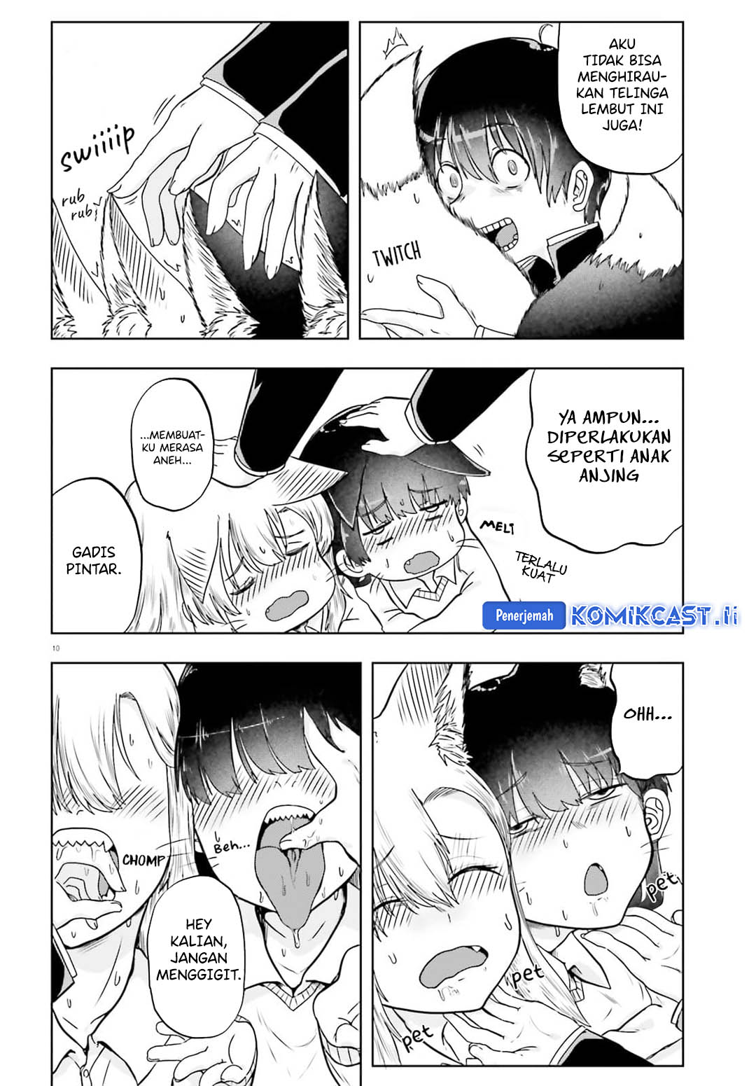 Okitsune Gal Katabami-san Bab 17 halaman 10