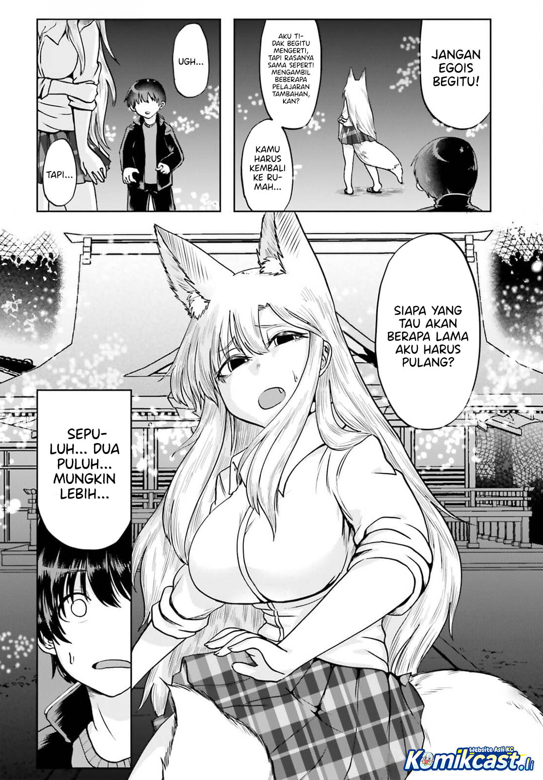 Okitsune Gal Katabami-san chapter 19 halaman 6