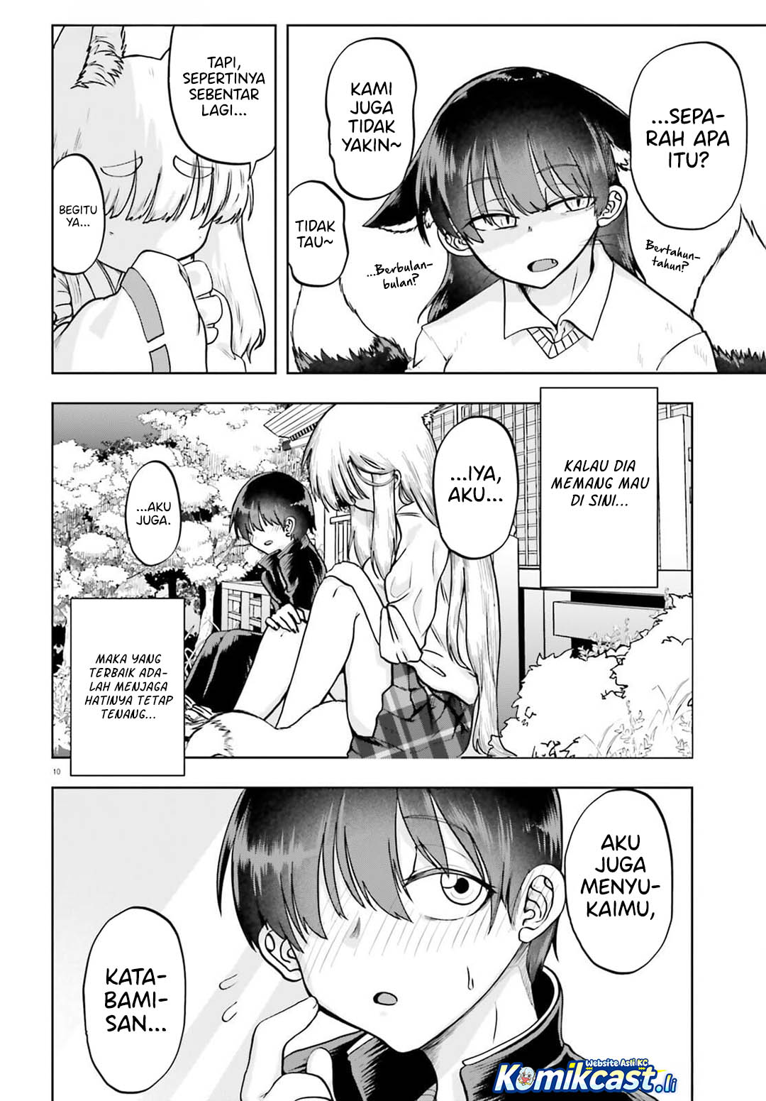 Okitsune Gal Katabami-san chapter 19 halaman 10