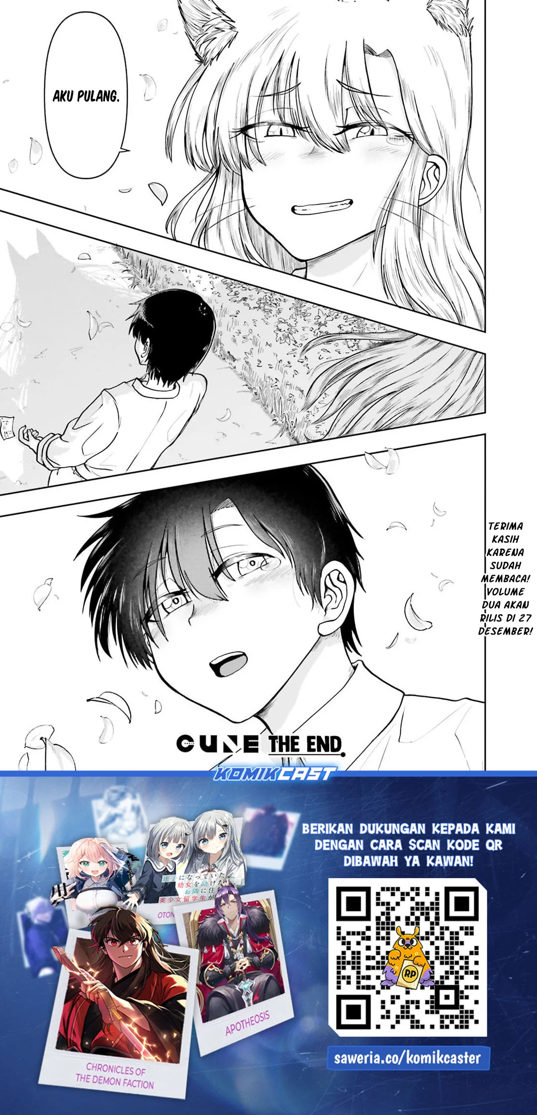 Okitsune Gal Katabami-san Bab 21 halaman 11