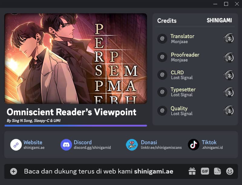 Omniscient Readers Viewpoint chapter 185 halaman 1