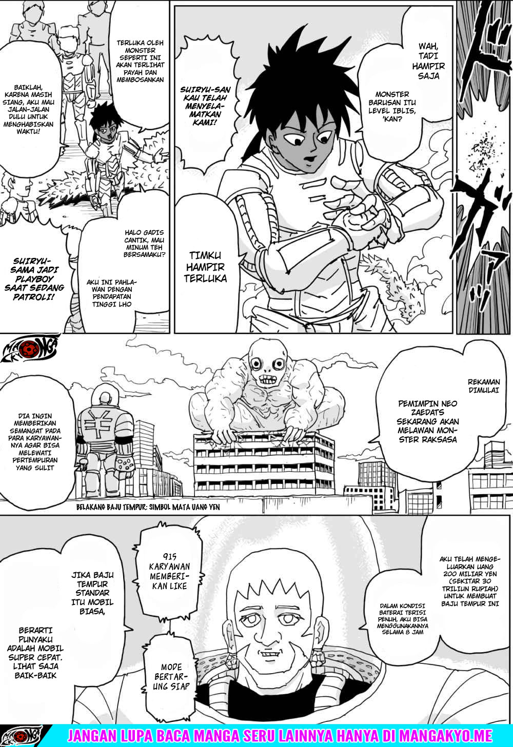 One-Punch Man (ONE) chapter 127 halaman 9