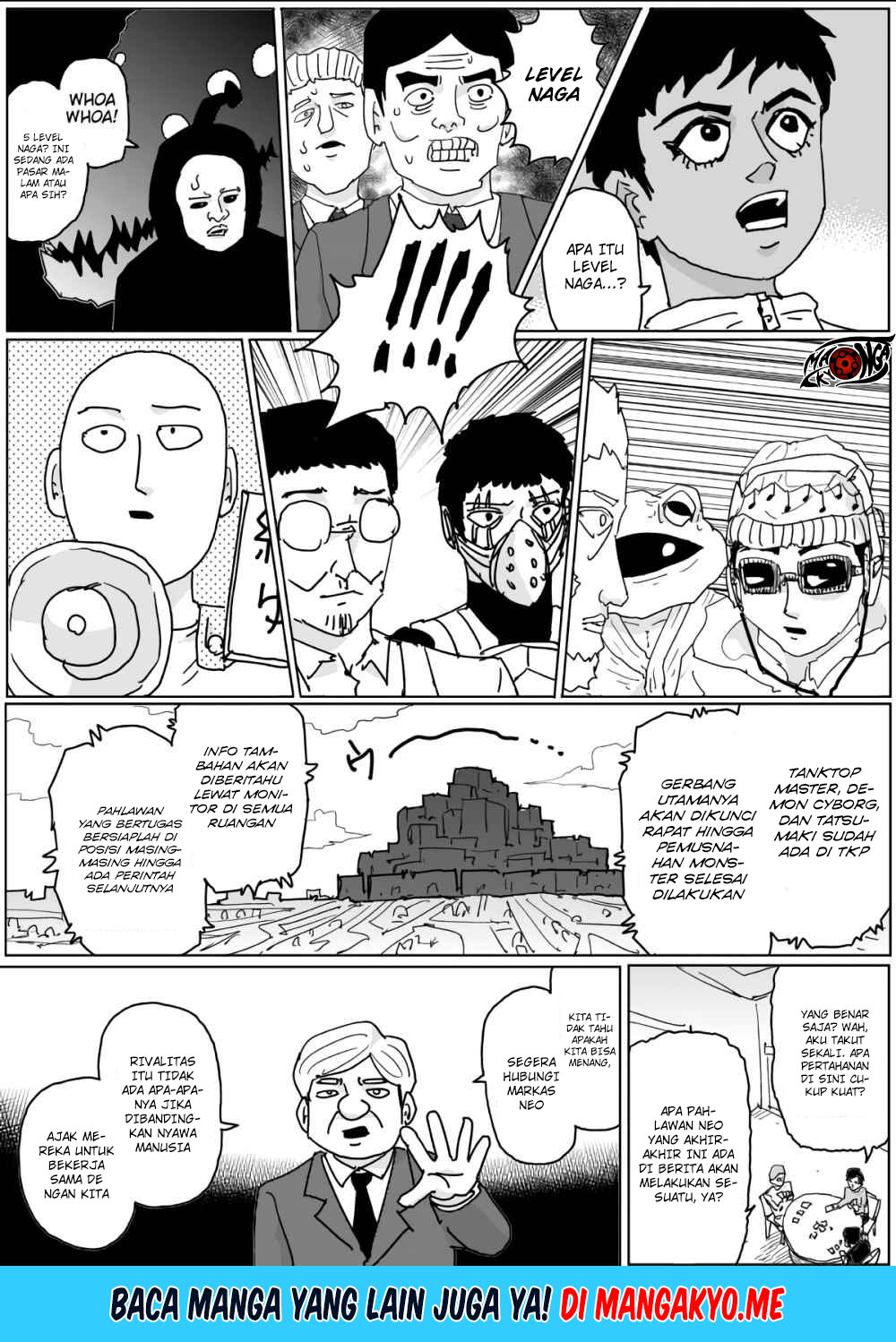 One-Punch Man (ONE) chapter 128 halaman 10