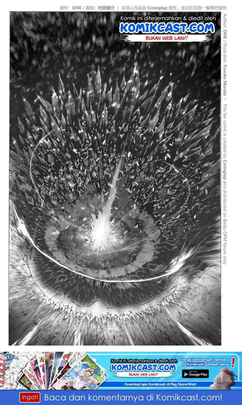 Onepunchman Saitama vs God chapter 02.2 halaman 21