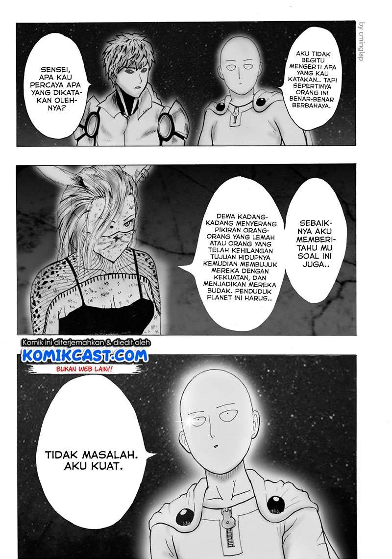 Onepunchman Saitama vs God chapter 1 halaman 33