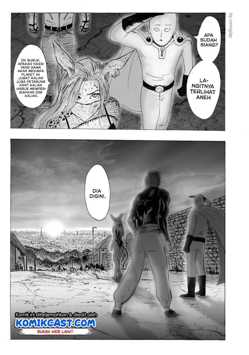 Onepunchman Saitama vs God chapter 1 halaman 34